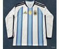 Argentina Home Long Sleeve Soccer Jersey 26 27