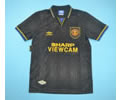 Man U 94 black away retro soccer jersey