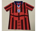 England away red 1998 retro soccer jersey
