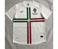 Portugal Away White 2012 retro soccer jersey