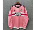 Juventus away pink long sleeve 15-16 retro soccer jersey