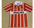 PSV home red-white 1990 retro soccer jersey