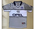 2000 Paris Away Grey retro soccer jersey