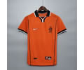 1998 Holland home retro soccer jersey