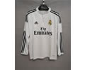 Real Madrid home white Long Sleeves 14-15 soccer jersey