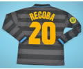 Inter Milan away black long sleeve 97-98 retro soccer jersey