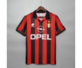 96-97 AC Milan home retro soccer jersey