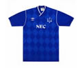 Everton home blue 86-87 retro soccer jersey