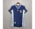 1998 Argentina away retro soccer jersey