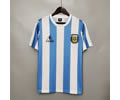 1986 Argentina home retro soccer jersey