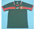 1998 Morocco green home retro soccer jersey