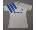 91-92 Marseille home retro soccer jersey