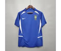 2002 Brazil away retro soccer jersey