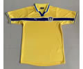 1999 Leeds United third away retro soccer jersey