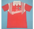 95-96 River red away retro soccer jersey