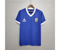 1986 Argentina away retro soccer jersey