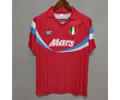 90-91 Napoli away retro soccer jersey