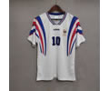 1996 French away retro soccer jersey
