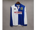 95-96 Blackburn home loog sleeve retro soccer jersey
