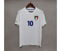 2000 Italy away white retro soccer jersey