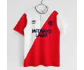 87-88 Rangers away retro soccer jersey