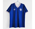 82-83 Rangers home retro soccer jersey
