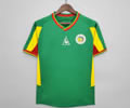 2002 Senegal green retro soccer jersey