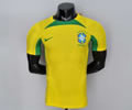 2022 Brazil training suit yellow player version soccer jersey
