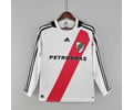 09-10 River Plate home long sleeve retro soccer jersey