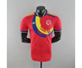 2022 Colombia special edition red player version soccer jersey
