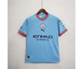 22-23 Man City home soccer jersey
