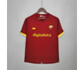 21-22 Roma home soccer jersey
