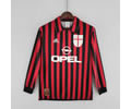 99-00 AC milan home long sleeve retro soccer jersey