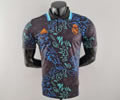 21-22 Real Madrid black graffiti POLO soccer shirt