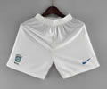 2022 Brazil Shorts White Blue Black soccer pant