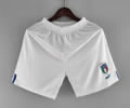 2022 Italy Short white Blue soccer pant