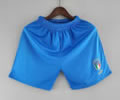 2022 Italy Short white Blue soccer pant