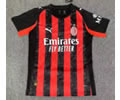 Italy League 25-26 AC home soccer jersey