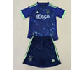 Kids kit 24-25 Ajax special version blue soccer jersey