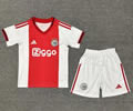 Kids kit 25-26 Ajax home soccer jersey