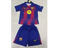 Kids kit 25-26 bar home soccer jersey