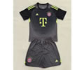 Kids kit 25-26 Bayern GK black grey soccer jersey