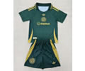 Kids kit 25-26 Celtic special version green soccer jersey