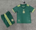 Kids kit 25-26 Mexico Gold Cup green soccer jersey
