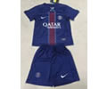 Kids kit 25-26 parissg home soccer jersey