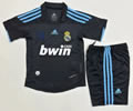 Kids kit Retro 09-10 RM away soccer jersey