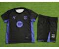 player version kids kit 25-26 Bar black soccer jersey