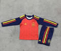 Kids Spain Home Soccer Uniform 26 27