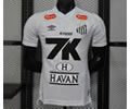 Player version 25-26 Santos home with sponsor soccer jersey