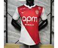 Player version 25-26 Monaco home with sponsor soccer jersey